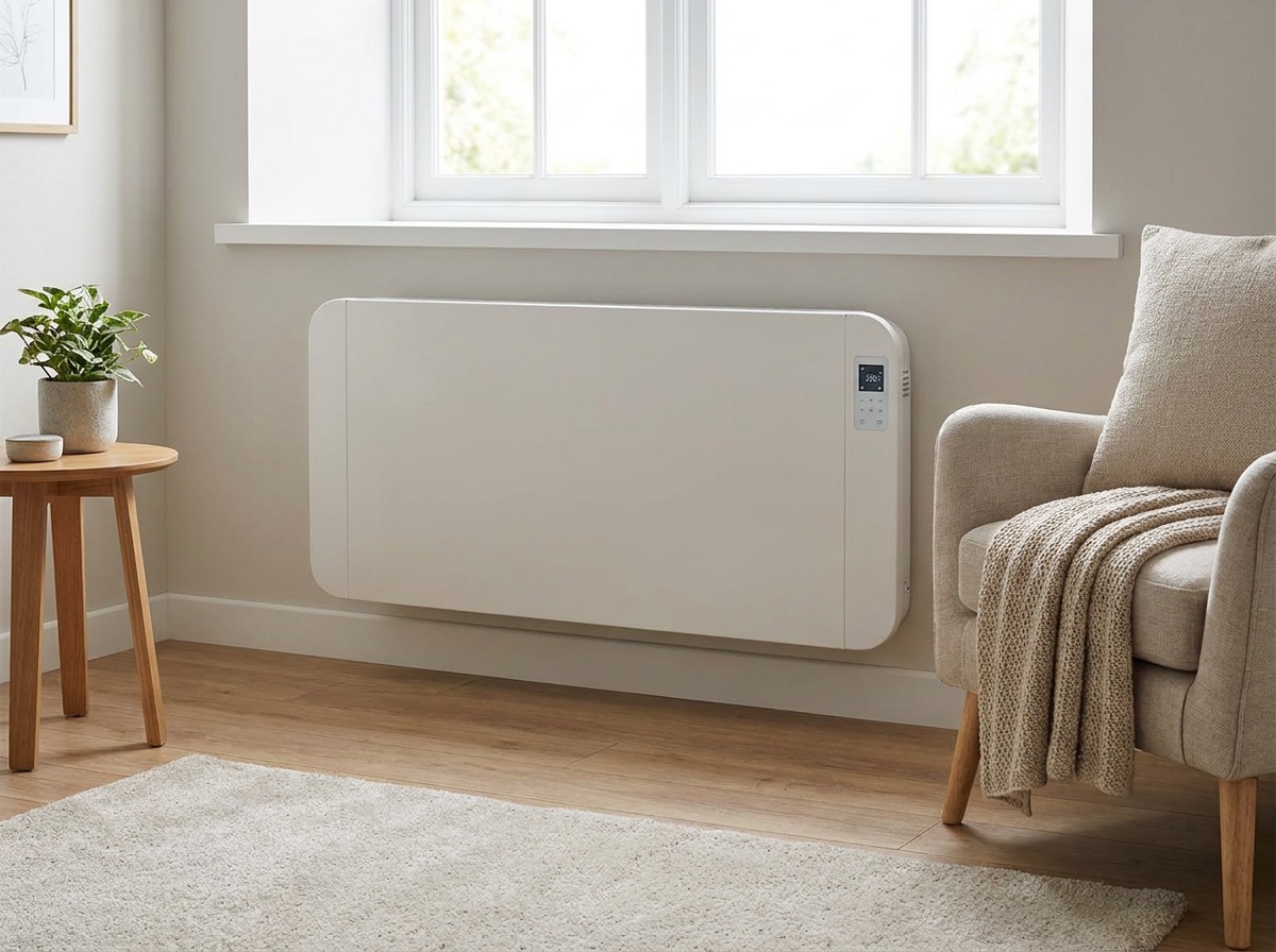 Electric storage heater installation